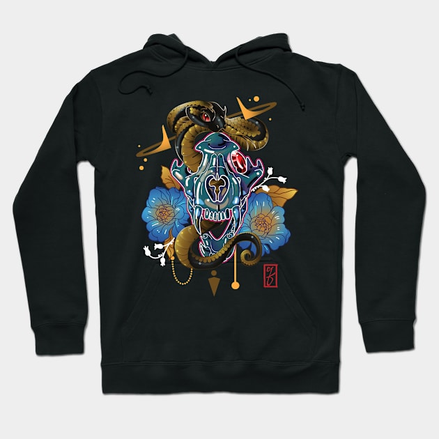 Wolf King Hoodie by etcherSketch